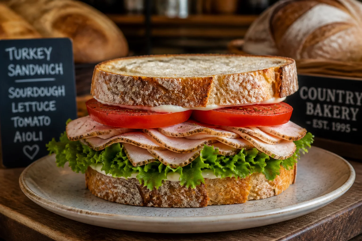 Turkey Sourdough Sandwich