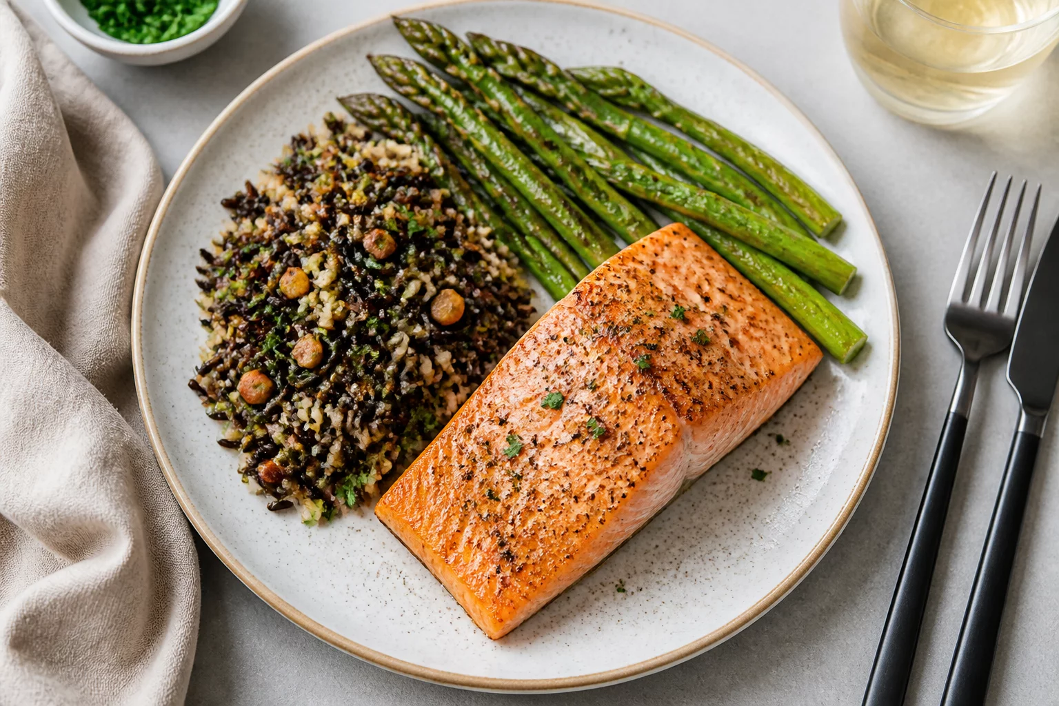 Home Cooked Salmon